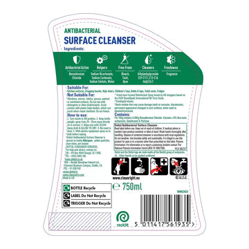 Dettol Antibacterial Surface Cleanser 750ml 11