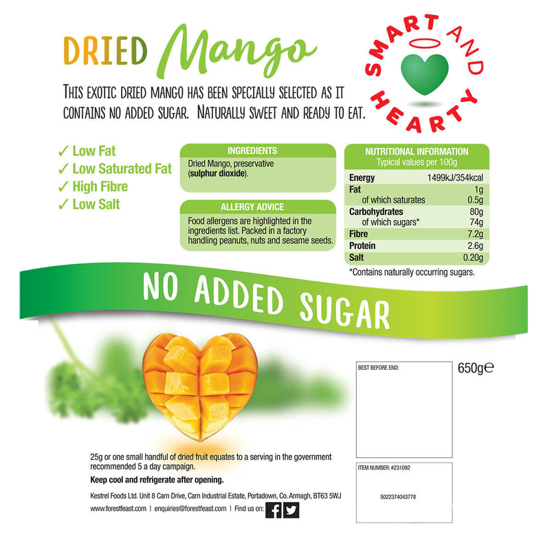 Dried Mango Forest Feast 650g