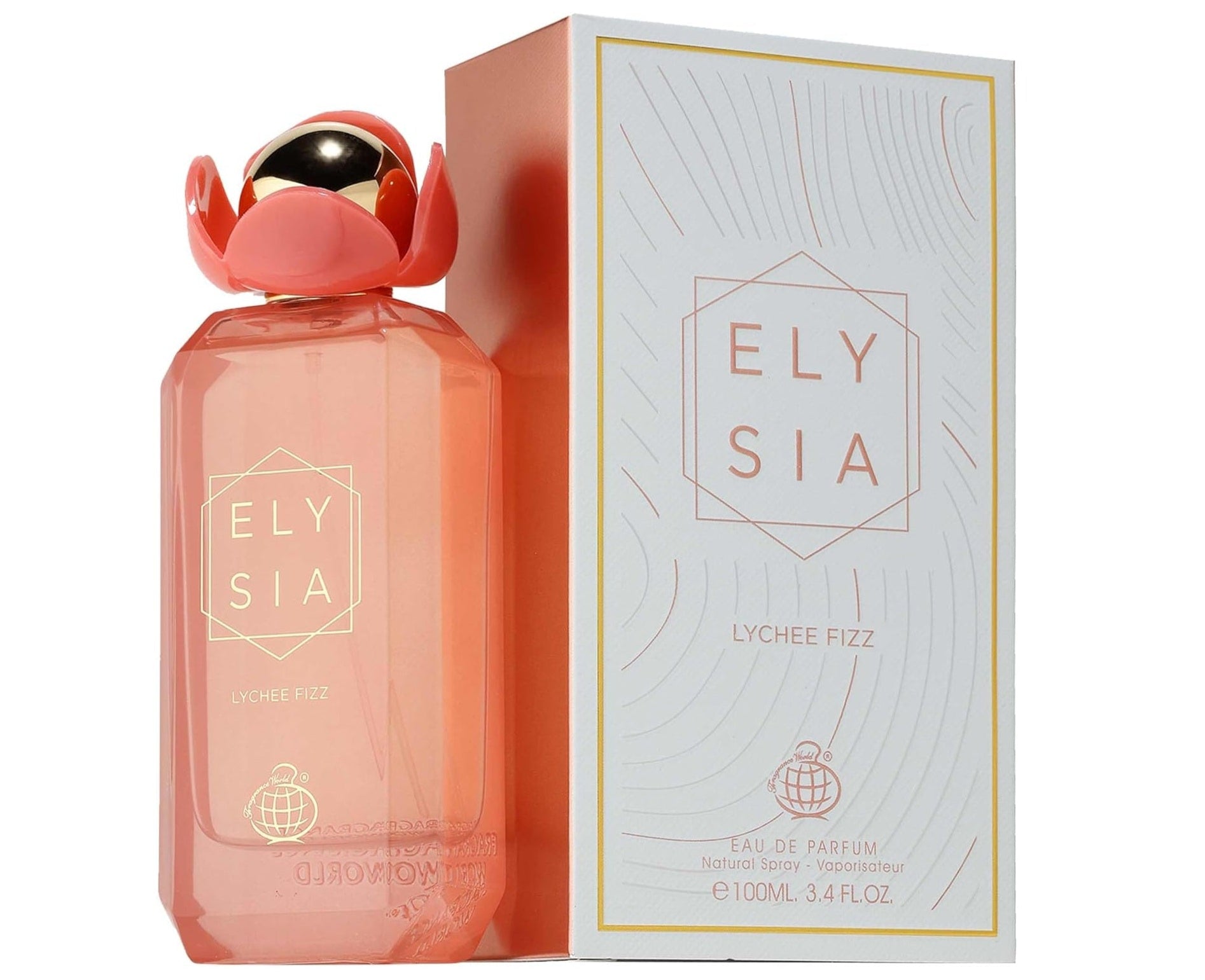 Elysia Lychee Fizz Perfume 100ml EDP by Fragrance World