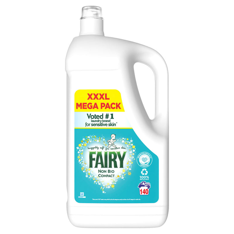 Fairy Non Bio Laundry Liquid 140 Wash 4.34L