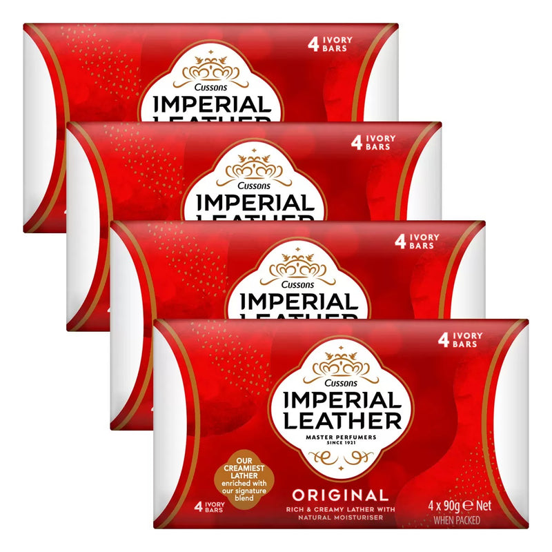 Imperial Leather Original Soap Bar 90G X 16