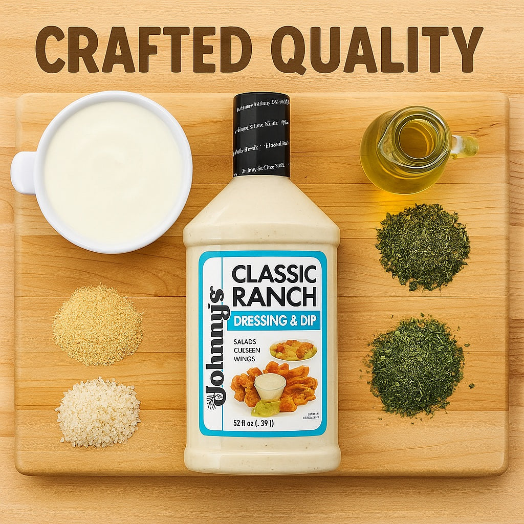Johnny's Classic Ranch Dressing & Dip 1.53L 3