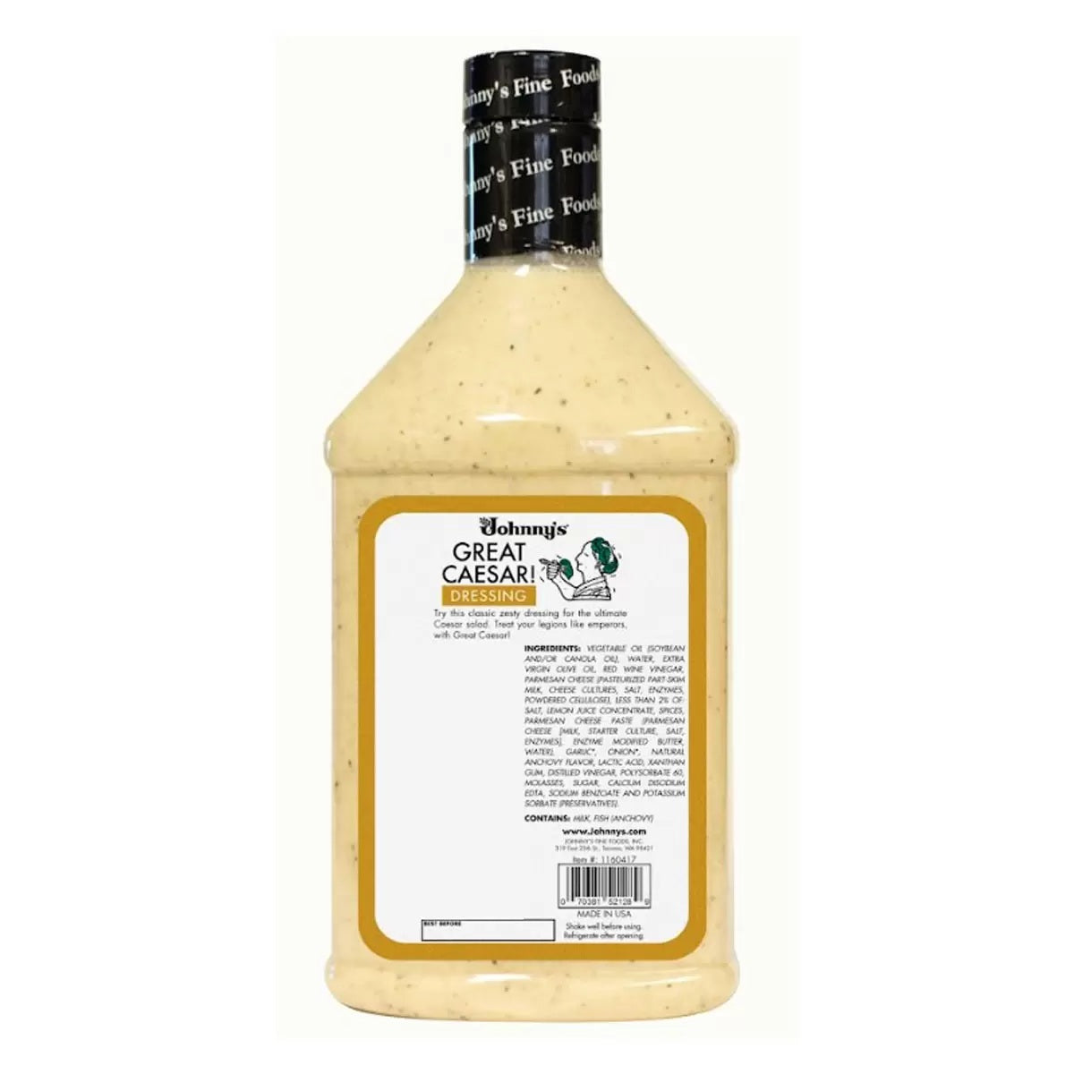 Johnny's Great Caeser Dressing 1.53L