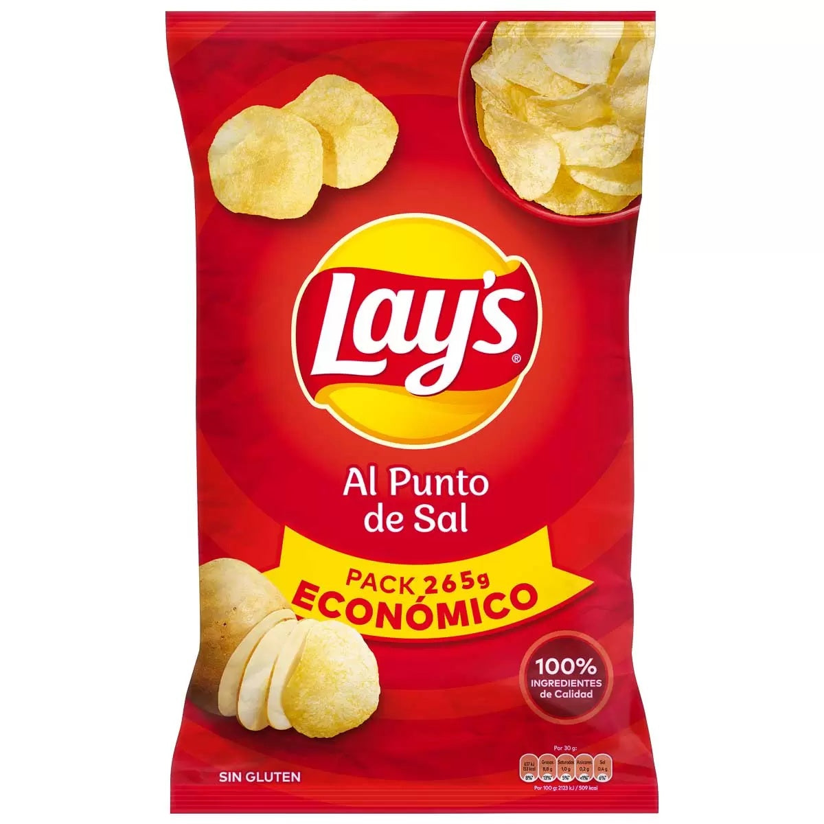 Lay's Salted 248g X 4