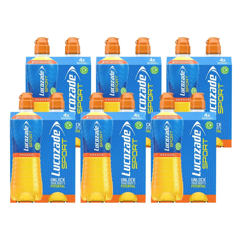 Lucozade Sport Orange 500ml X 24