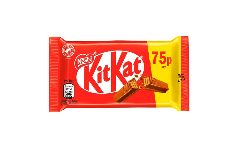 Nestle KitKat 4 Finger Milk Chocolate Bar 41.5g