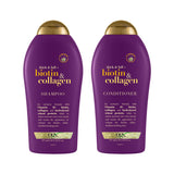 OGX Biotin & Collagen Shampoo & Conditioner 577ml X 2