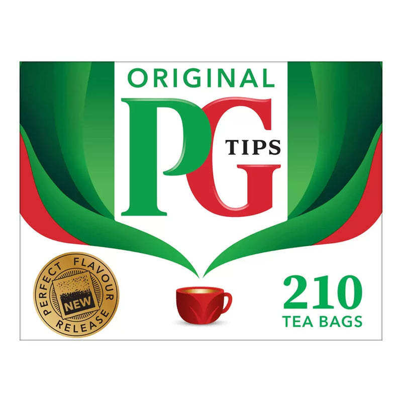 PG Tips Original Pyramid Tea Bags 210 Pack