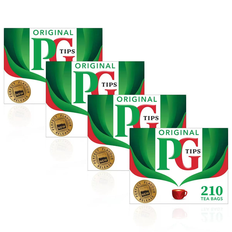 PG Tips Original Pyramid Tea Bags 4 x 210 Pack