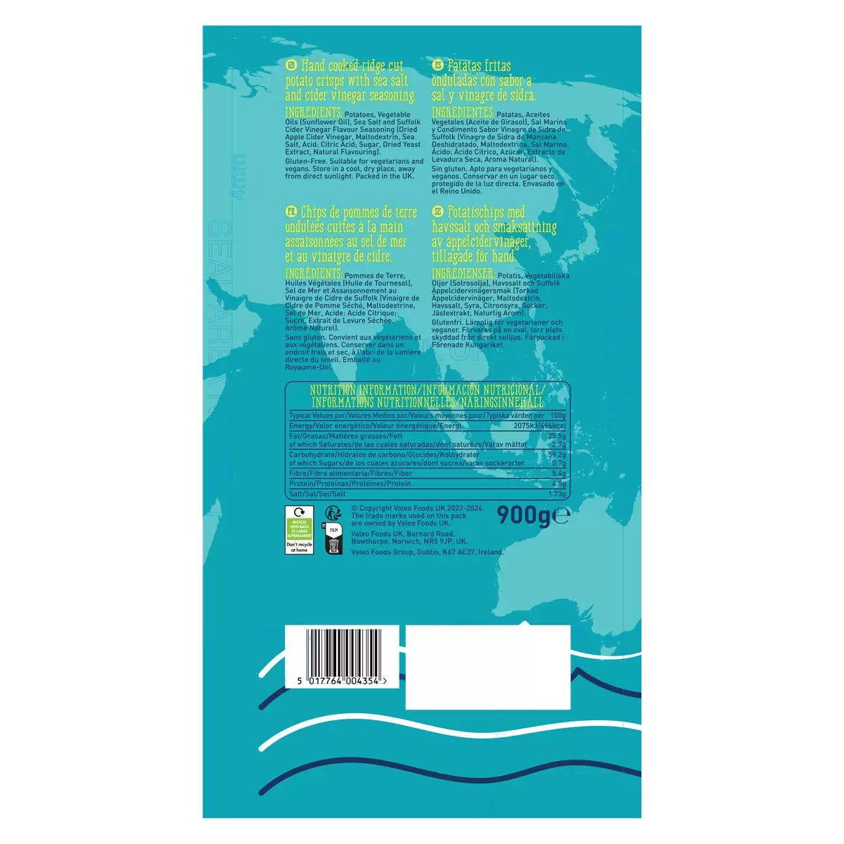 Seven Continents Salt & Vinegar Crisps