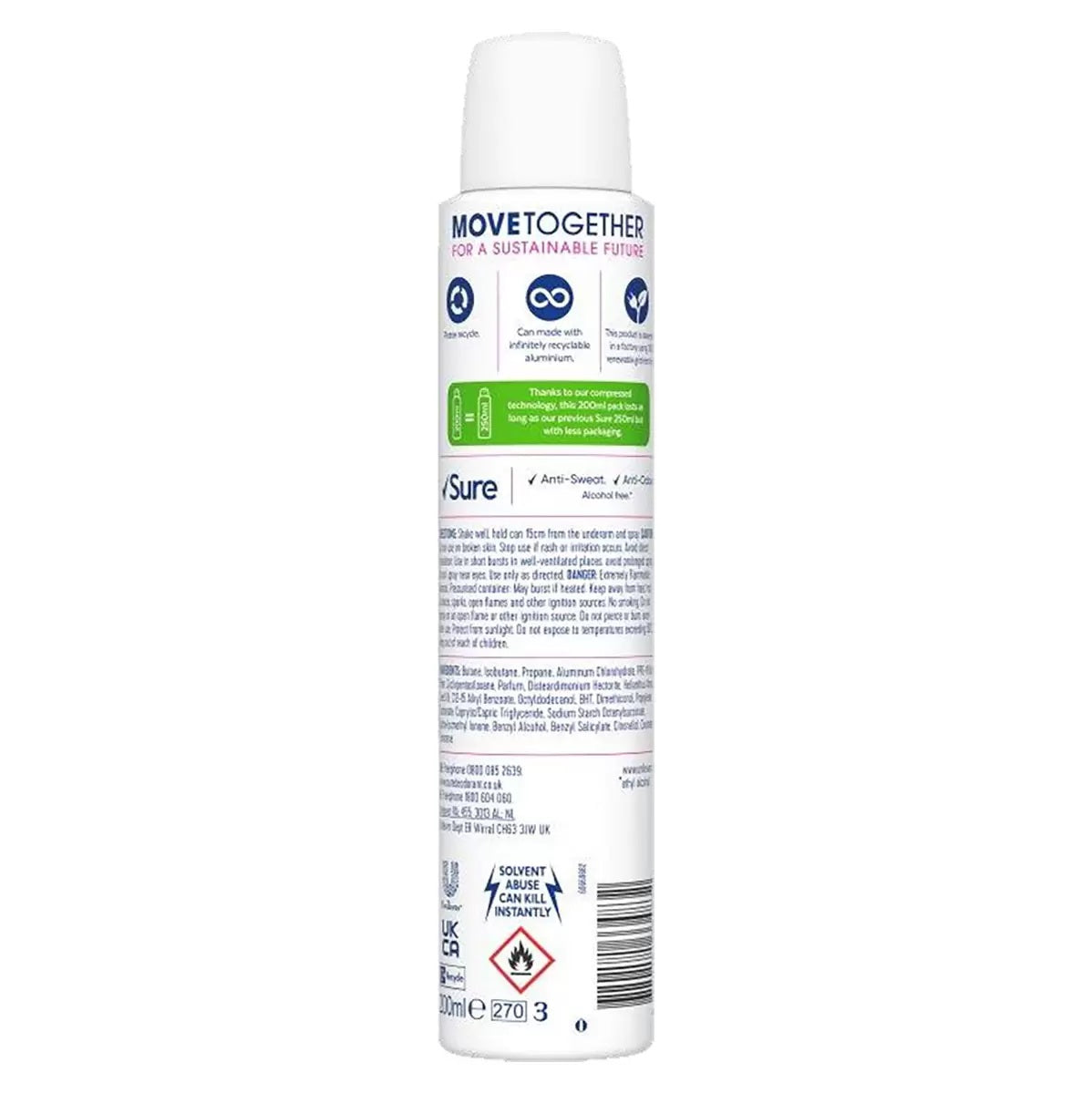 Sure Bright Bouquet Anti-Perspirant Deodorant 1