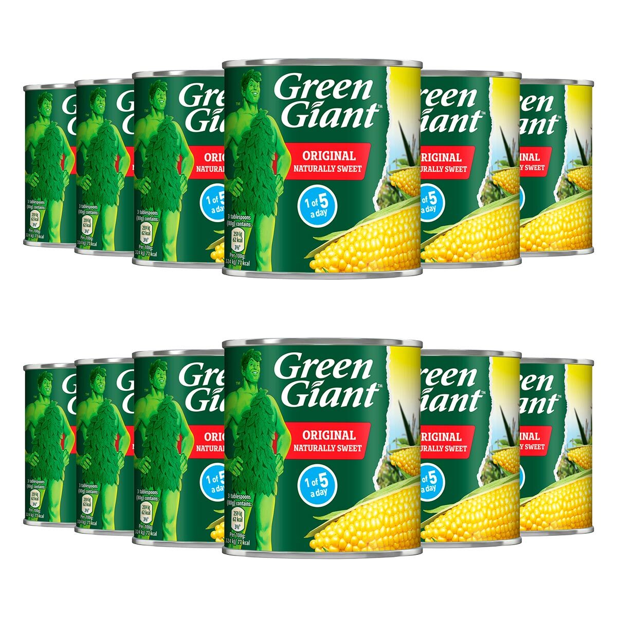 Sweet Corn Green Giant 340g X 12