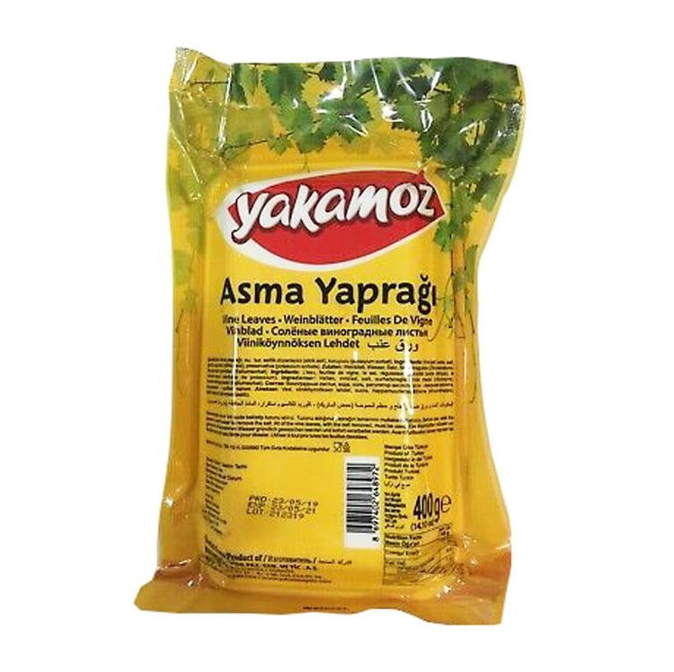 Turkish Grape Leaves for Stuffing Yakamoz 400g 1
