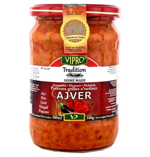 Vipro Homemade Hot Ajvar 580ml