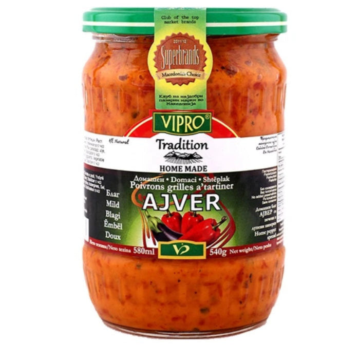 Vipro Homemade Mild Ajvar 580ml