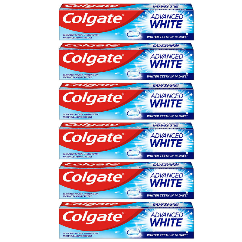 Colgate Advanced White Toothpaste 6 X125ml