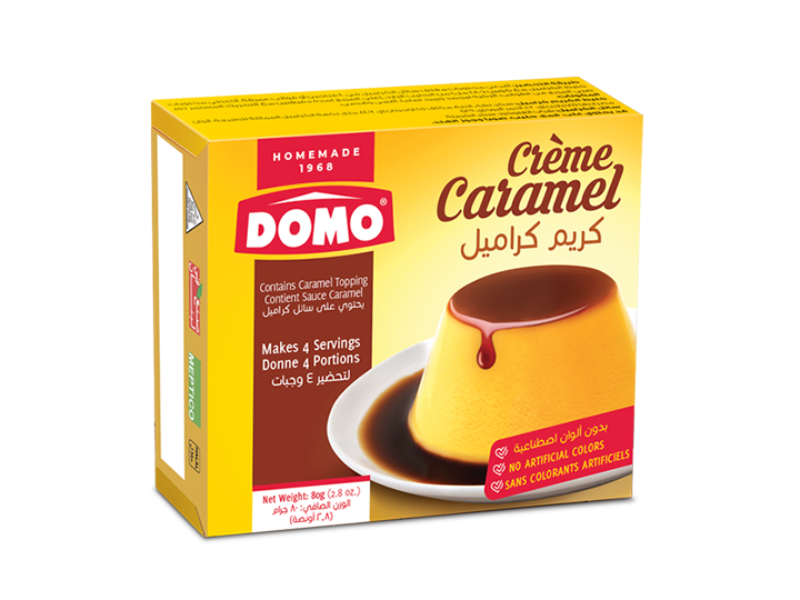 DOMO Creme Caramel 80g