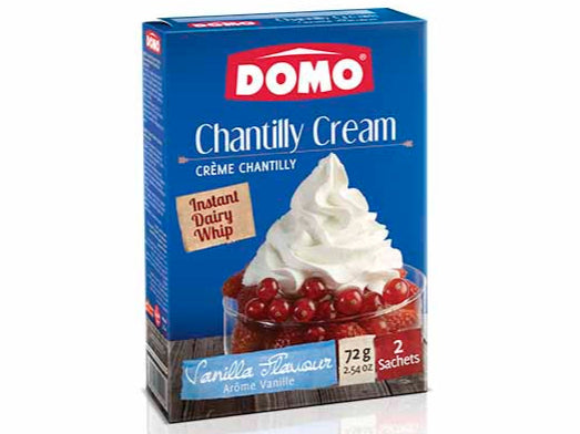 DOMO Chantilly Cream Vanilla 72g