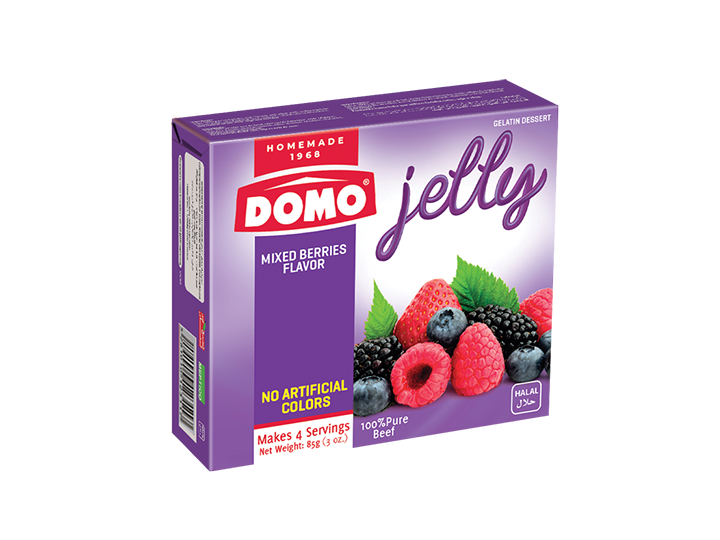 Domo Mixed Berries Jelly 85g