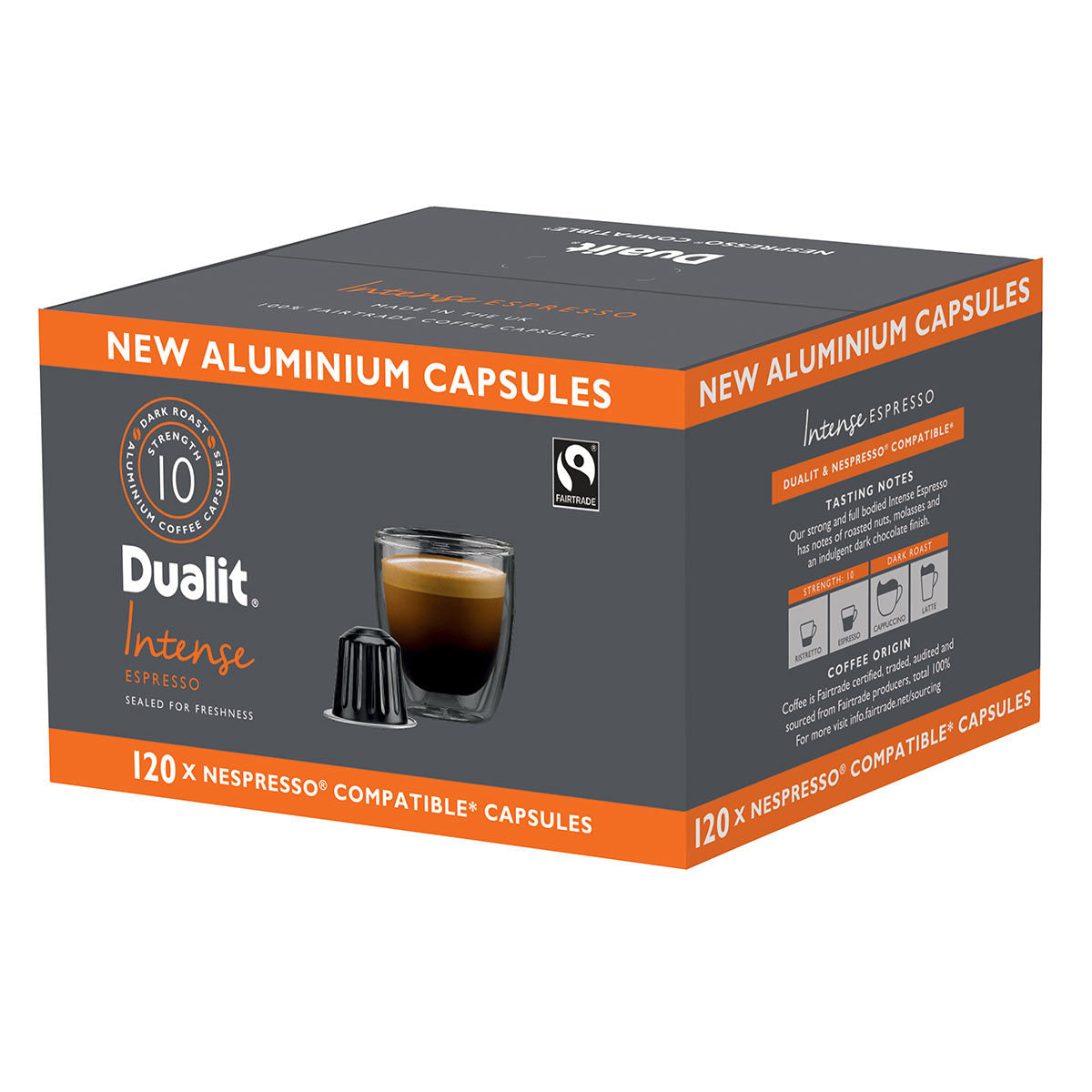 Dualit Coffee Capsules Intense Espresso 120pk