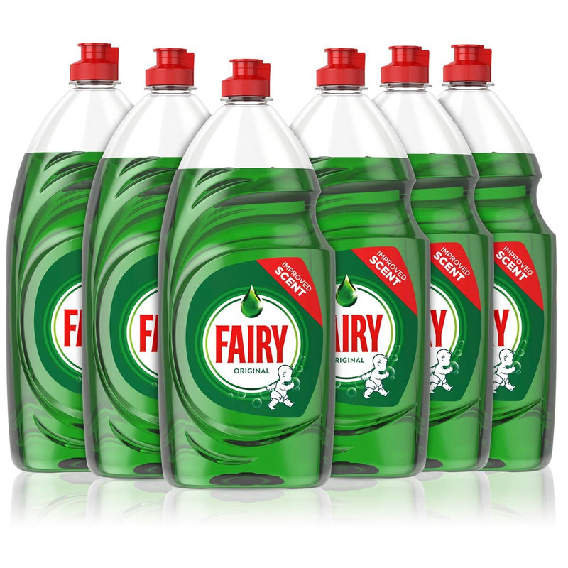 Fairy Original Washing Up Liquid 6 x 900ml