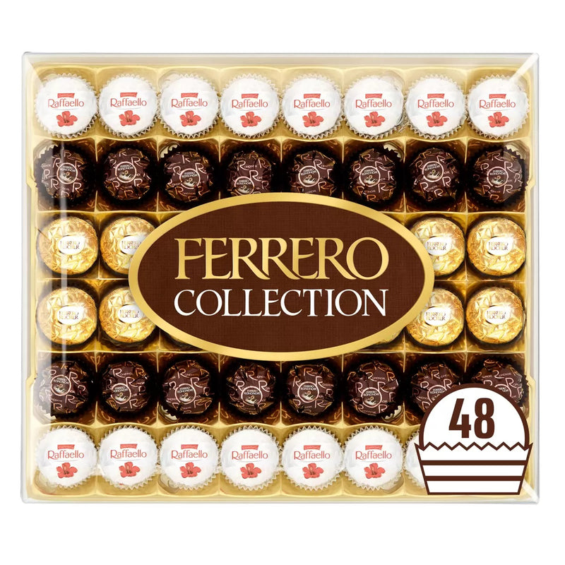 Ferrero Rocher 48 Piece Collection Chocolate Gift Box 518g