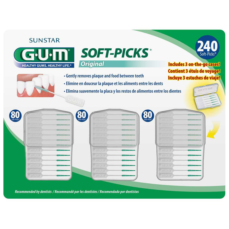 G.U.M Soft Picks 240 Count