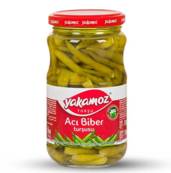 Turkish Hot Pepper Pickles Yakamoz 650g
