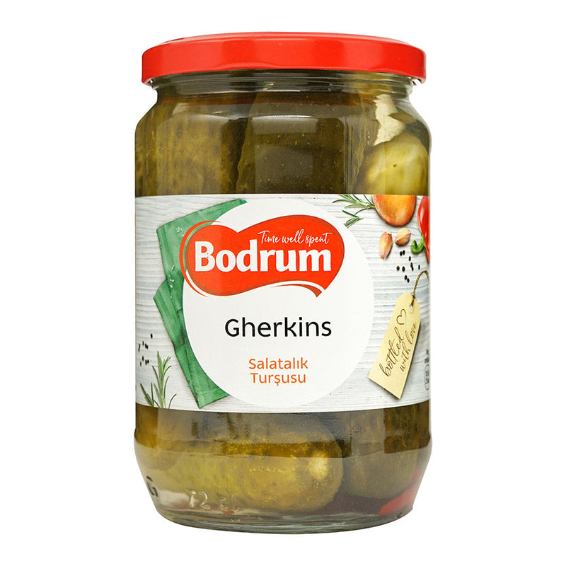Turkish Pickled Gherkins Bodrum 680g