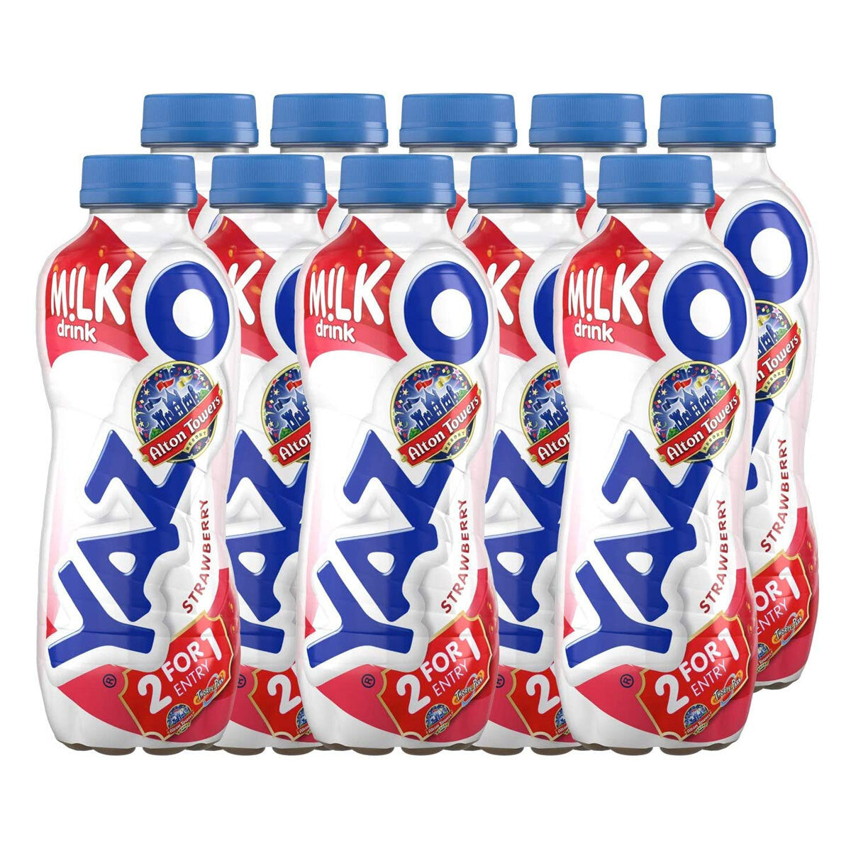 Yazoo Strawberry Milkshake 10 x 400ml