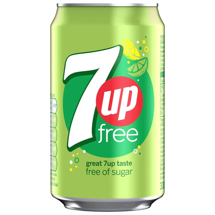 7Up Zero Cans 330ml