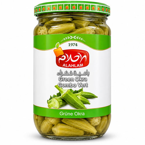 Al Ahlam Pickled Green Okra 600g