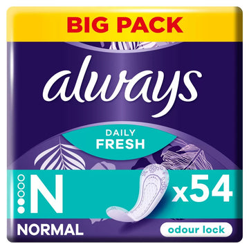 Always Dailies Panty Liners 54 Pack