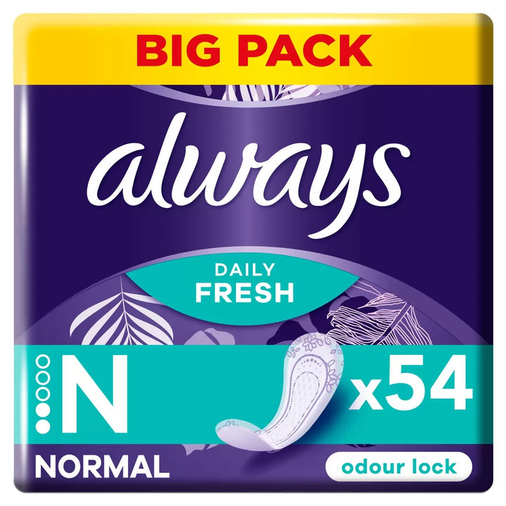 Always Dailies Panty Liners 54 Pack