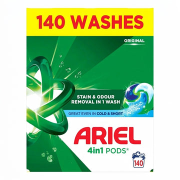 Ariel 4 in 1 Pods 140 Wash