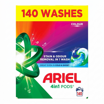 Ariel Colour 4 in 1 Pods 140 Wash-1