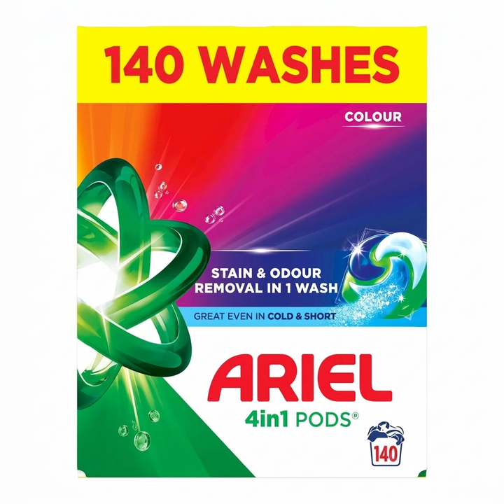 Ariel Colour 4 in 1 Pods 140 Wash-1