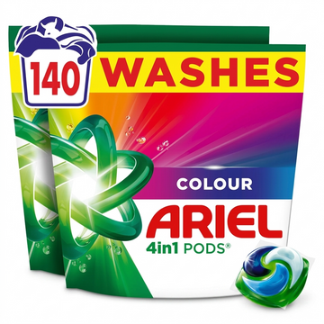 Ariel Colour 4 in 1 Pods 140 Wash
