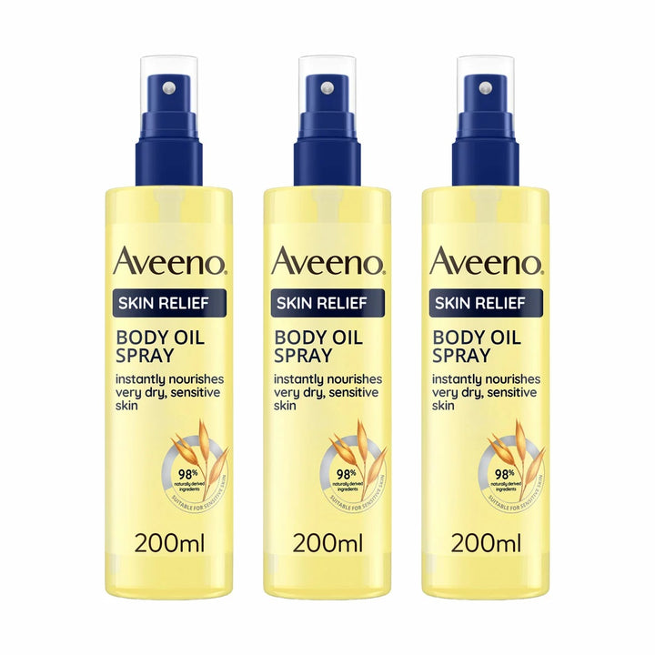 Aveeno Skin Relief Oil Spray 200ml X 3