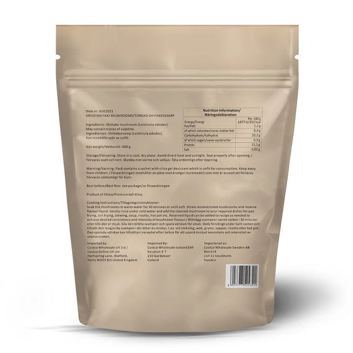 Baixing Shitake Mushroom 400g