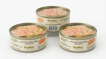 Baymar Gourmet Wild Pacific Red Salmon in Olive Oil 160g