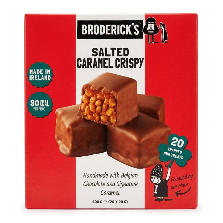Broderick Brothers Salted Caramel Crispy Chunks 400g