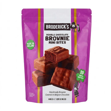 Broderick’s Double Chocolate Brownie Mini Bites 440g