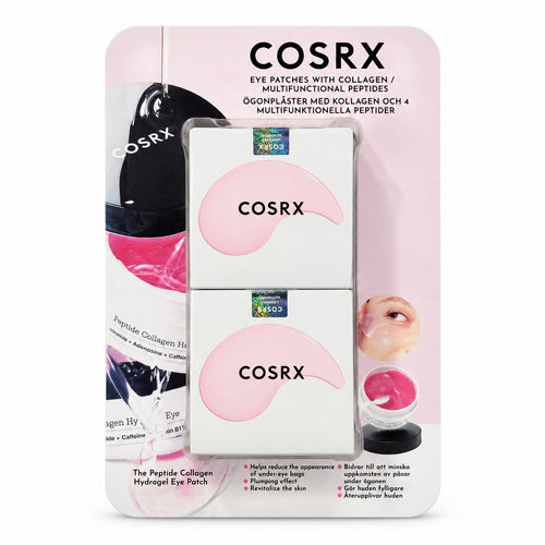 COSRX Collagen & 4 Multifunctional Peptide Hydrogel Eye Patches 2 x 60 Patches