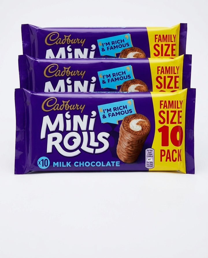 Cadbury Mini Rolls Milk Chocolate Family Size 30 Pack-1