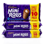 Cadbury Mini Rolls Milk Chocolate Family Size 10 Pack