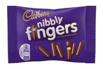 Cadbury Nibbly Mini Chocolate Covered Fingers 40g