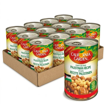 California Garden Fava Palestinian Recipe 400g X 12