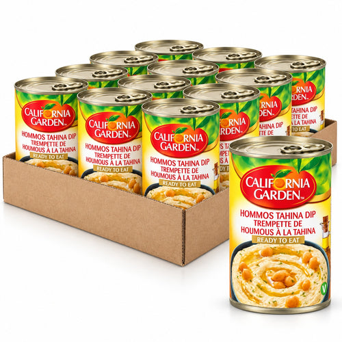 California Garden Hommos Tahina Dip Ready to Eat 400g x 12