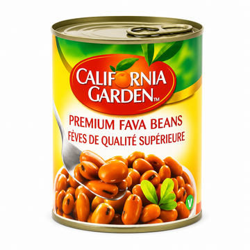 California Garden Premium Fava Beans 400g x 12